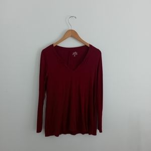 Hollister Long Sleeve Stretch Top